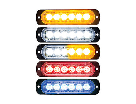 Buyers Products - 8891900 - 4.5 Inch Thin Mount Horizontal LED Strobe Light Series - YourTruckPartsNow