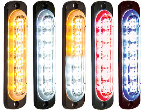 Buyers Products - 8891910 - 4.5 Inch Thin Mount Vertical LED Strobe Light Series - YourTruckPartsNow