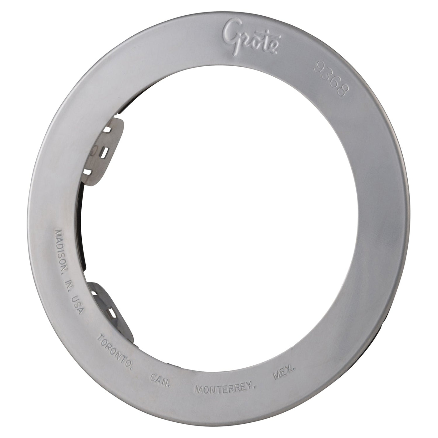 Grote - 93683 - Bracket, 4", Stainless Steel, Theft Resistant Flange - YourTruckPartsNow