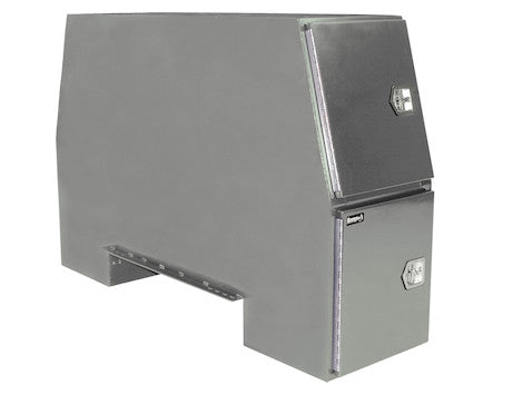 Buyers Products - BP855524P - Primed Steel Backpack Truck Box with Offset Floor - YourTruckPartsNow