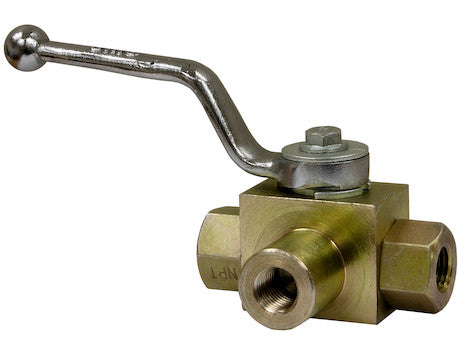 Buyers Products - HBV3W038 - 3 Port High Pressure Ball Valve - YourTruckPartsNow