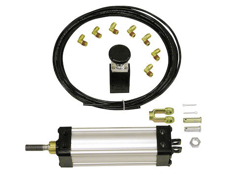 Buyers Products - TGC25006VSPK - Tie Rod Style Cylinder Kit-Clevis Mount-0.75 Rod 6 Inch Stroke-With BAV020 Valve - YourTruckPartsNow